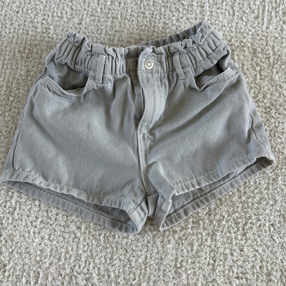 Zara girls denim shorts